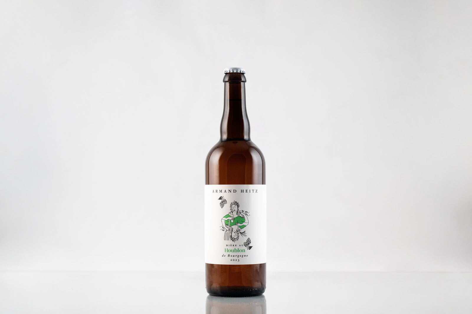 Bière au houblon de Bourgogne Armand Heitz