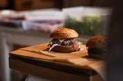 Colis de burgers steak hache de qualite bouchere ferme Armand Heitz