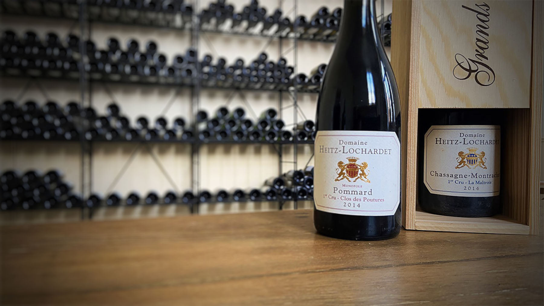 Pommard Poutures Chassagne Maltroie 2014 Armand Heitz