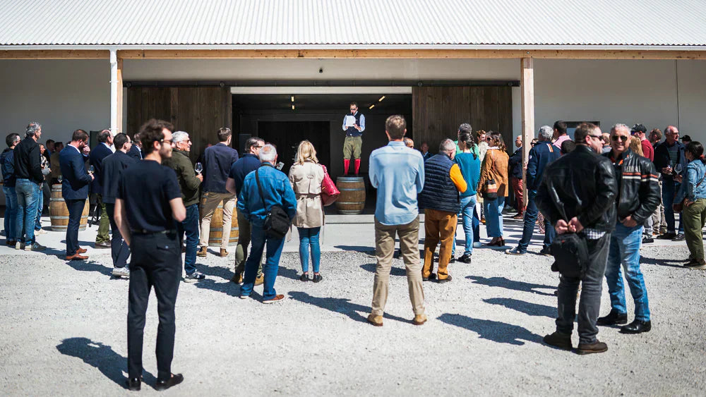 Inauguration de la cuverie à Meursault