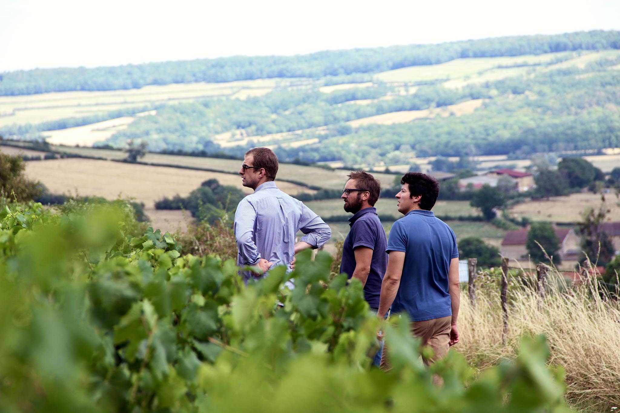 Armand Heitz, Aurélien Fevbre et François Lécaillon