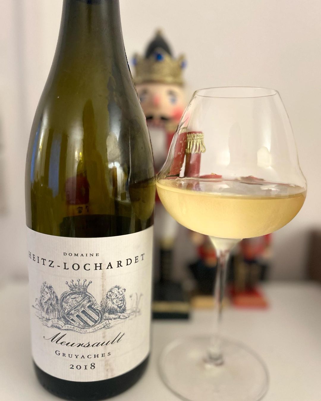 Meursault Village - Gruyaches dégustation verre Riedel