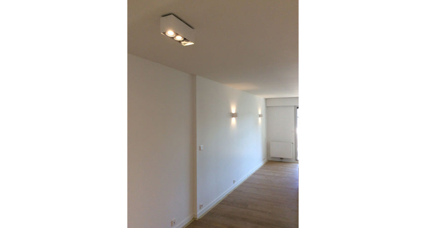 Transformation d'un appartement sur Dijon, chantier réalisé par l'agence A&A Heitz Architecture.