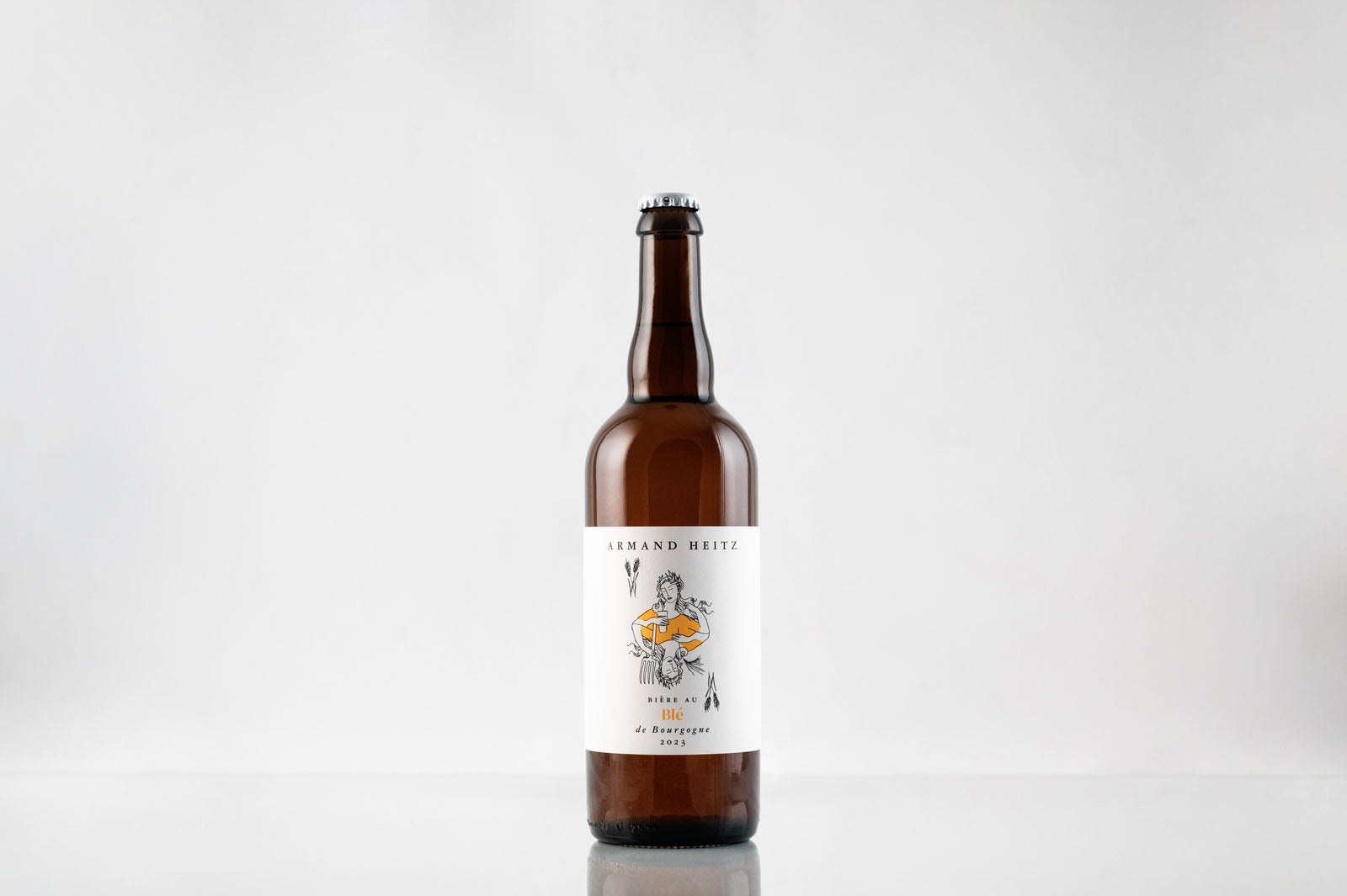 Bière au blé de Bourgogne Armand Heitz
