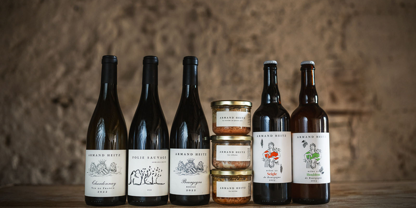 box gourmande armand heitz terroir bourgogne terrine vin biere