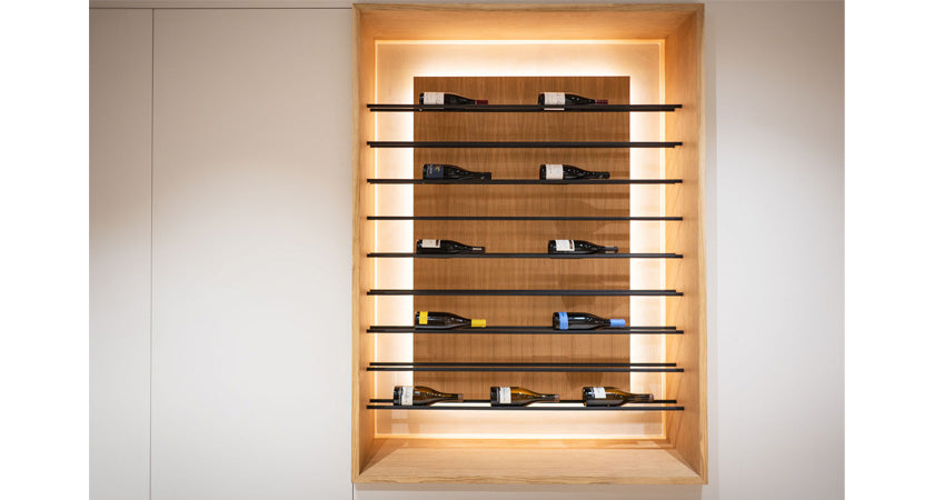 Création d'un magasin à Beaune, chantier réalisé par l'agence A&A Heitz Architecture.