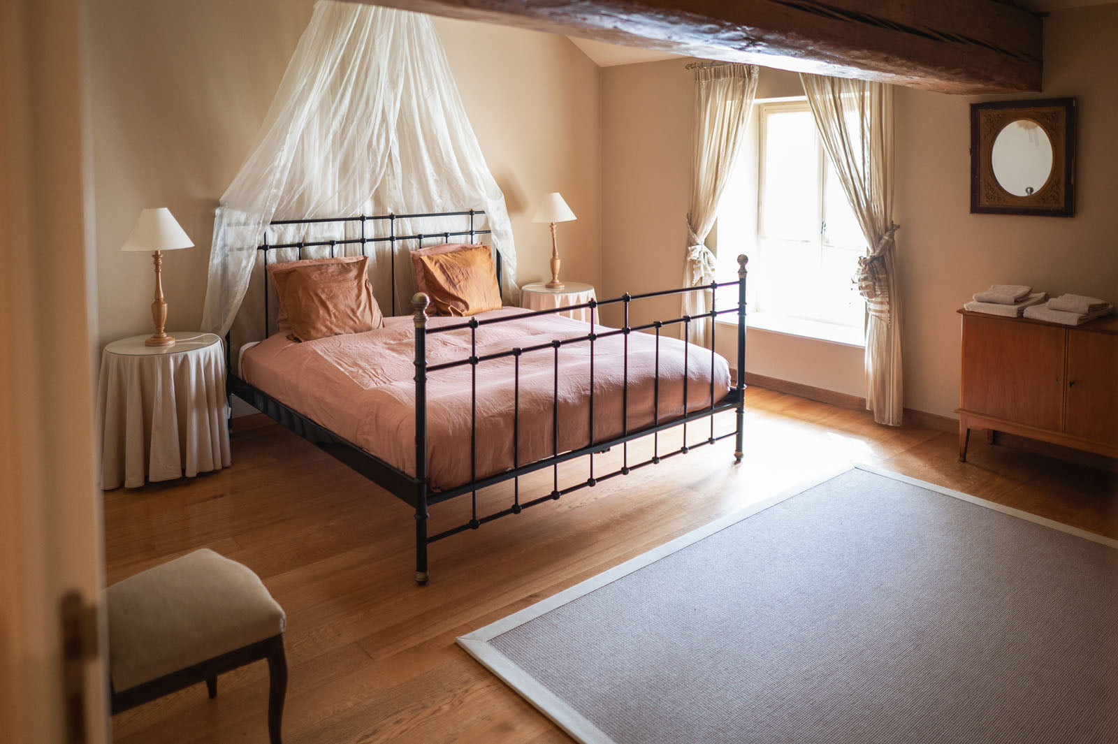 Chambre gîte maison d'hôtes Château Armand Heitz Bourgogne