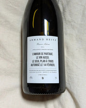 cuvée éphémère Saint-Valentin Beaune Lulune vin blanc de Bourgogne Armand Heitz