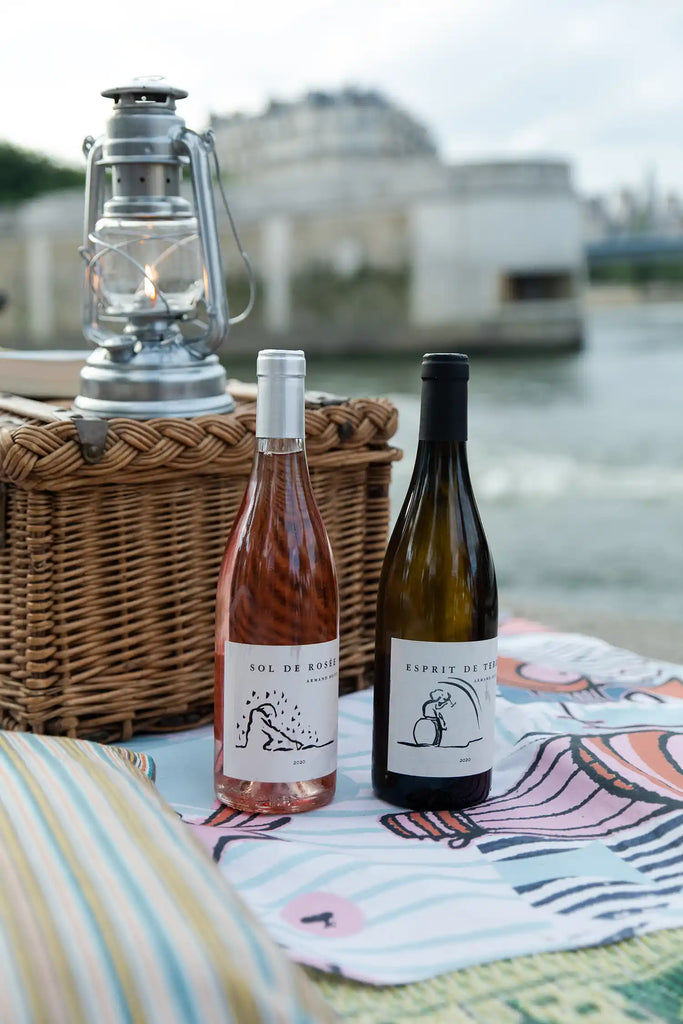 Pic-nic en bord de Seine - dégustation Esprit de Terre Armand Heitz