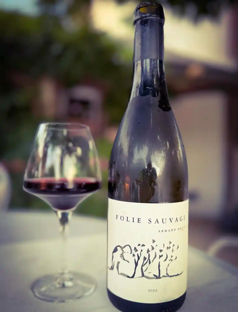 bouteille de vin rouge folie sauvage Armand Heitz 