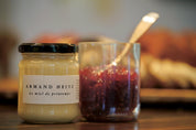 Miel et confiture faite maison au Château Armand Heitz, chambres d'hôtes en Bourgogne