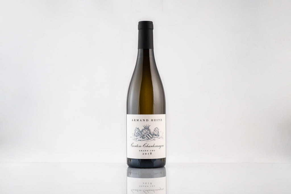 Corton Charlemagne Grand Cru, Armand Heitz, vin blanc de Bourgogne