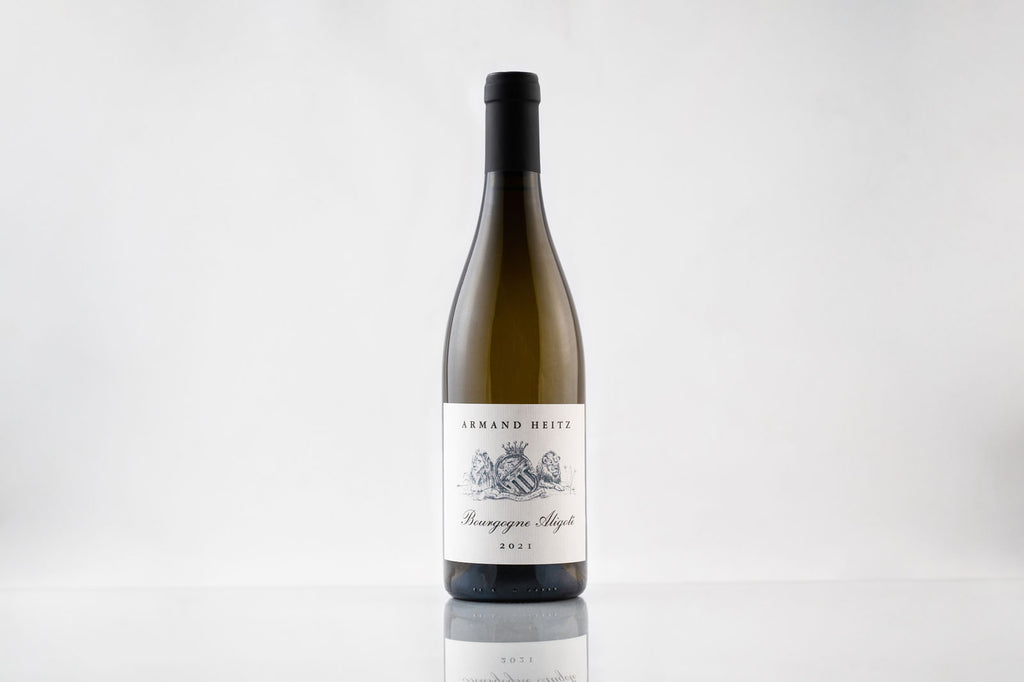 Bouteille de vin blanc Bourgogne aligoté 2021 Armand Heitz