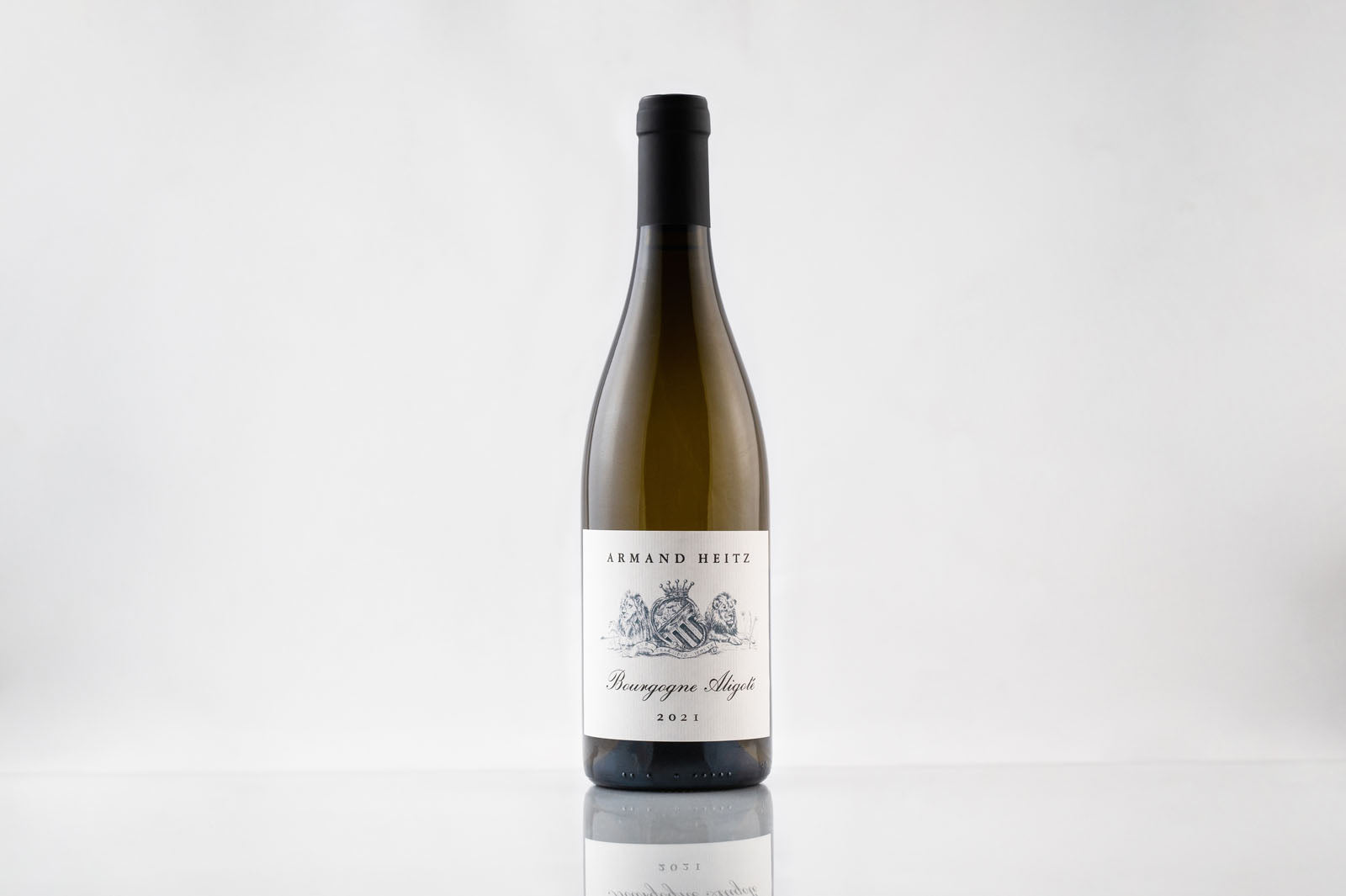 Bouteille de vin blanc Bourgogne aligoté 2021 Armand Heitz