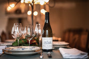 Bouteille de vin blanc de Bourgogne Corton Charlemagne Grand Cru Armand Heitz