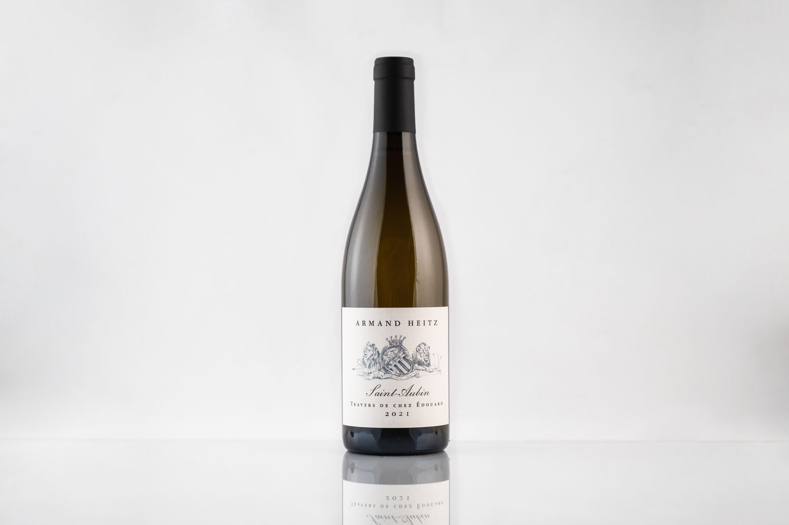 Bouteille de Saint-Aubin Travers de chez Edouard Armand Heitz 2021