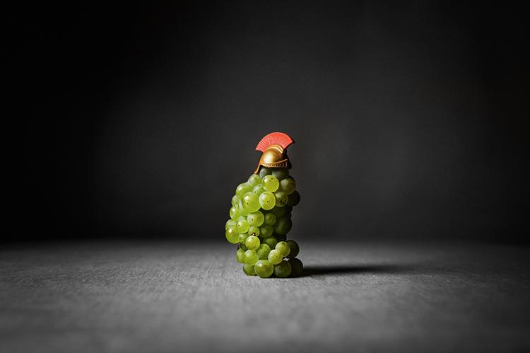 tirage photo Art raisin casque chevalier Chevalier-Montrachet Grand Cru